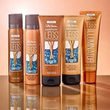 Sally Hansen Airbrush Legs®, Leg Makeup, Tan/Bronze, Easy Application, Flawless Looking Legs, Water Resistant, Transfer Proof Lotion