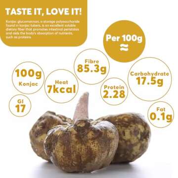 YUHO Shirataki Konjac Noodles Fettuccine Keto Pasta Gluten Free Low Carbs Vegan Fat Free Plant Based Noodle for Quick Dinner Meals, 8 Pack Inside, 53.61 Oz