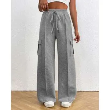 BTFBM Wide Leg Sweatpants for Women - Stylish & Comfy