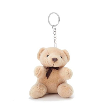 GK-O Cute Bear Plush Keychain 10CM - Whimsical Gift Idea