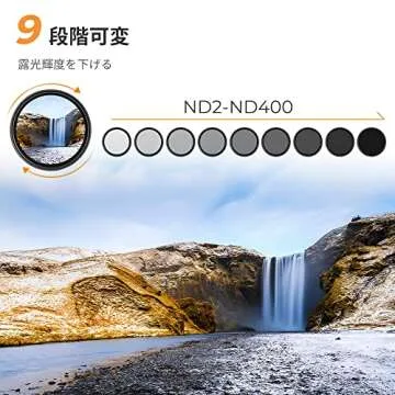 K&F Concept 55mm Variable ND Filter for Dynamic Photography