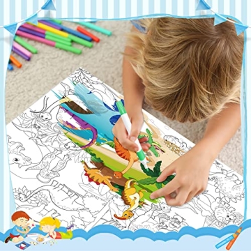 Giant Coloring Poster Set - Fun for All Ages