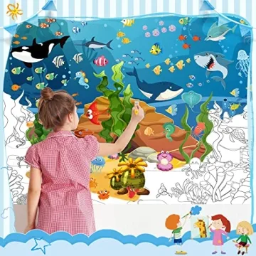 Giant Coloring Poster Set - Fun for All Ages