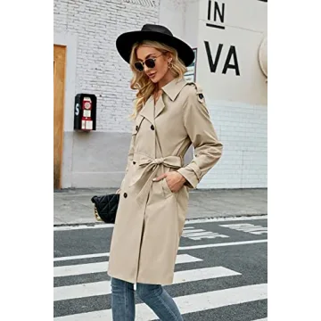 Stylish Makkrom Women's Trench Coat for Every Season