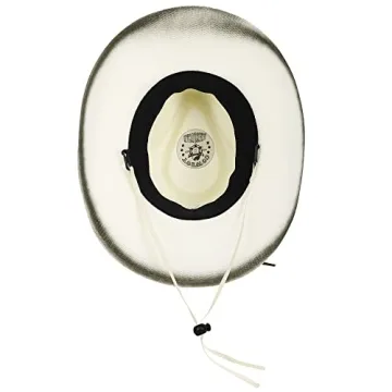 Stylish Livingston Woven Straw Cowboy Hat for All