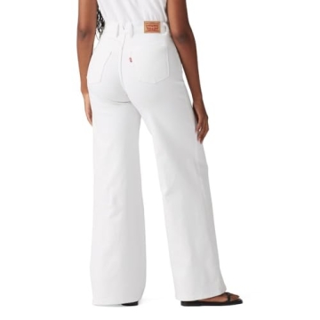 Levi's Women's 318 Shaping Wide-Leg Jeans in White