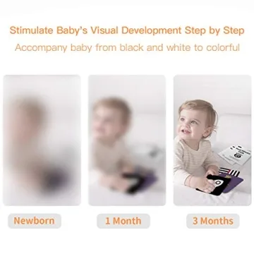 beiens High Contrast Baby Flashcards for Visual Development
