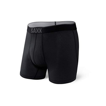 SAXX Underwear Co. Men's Quick Dry Mesh Boxer Briefs with Pouch Support