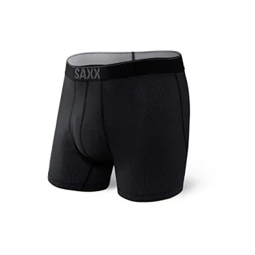 SAXX Underwear Co. Men's Quick Dry Mesh Boxer Briefs with Pouch Support