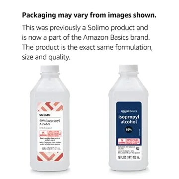 Amazon Basics 99% Isopropyl Alcohol Ideal for Cleaning and Crafting