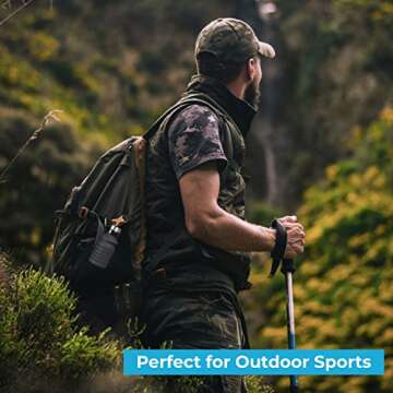 EcomKingdom Collapsible Water Bottle | BPA Free 550ml/18oz Reusable Water Bottle with Carabiner | Sports Silicone Travel Water Bottle Leakproof Portable Foldable Bottle for Outdoor Camping Gym Hiking