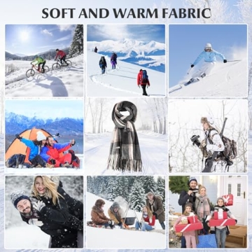 MuroMucci Heated Scarf for Women Rechargeable Neck Warmer