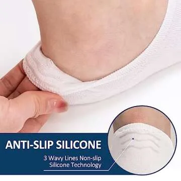 Ordenado No Show Socks for Women 6 Pairs Set