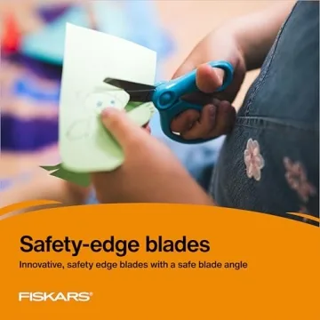 Fiskars Blunt-Tip Kids Scissors 3-Pack Safe Durable Crafting