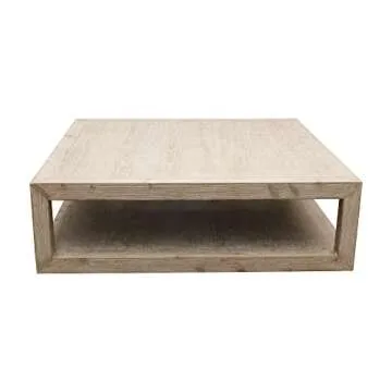 50 Inch Peking Grand Framed Coffee Table - Stylish Versatile Decor