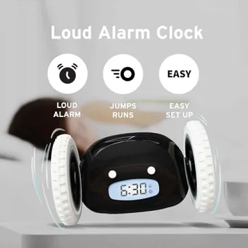 Loud Alarm Clock for Heavy Sleepers – CLOCKY