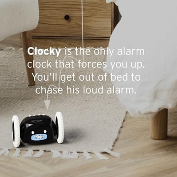 Loud Alarm Clock for Heavy Sleepers – CLOCKY