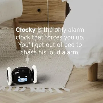 Loud Alarm Clock for Heavy Sleepers – CLOCKY