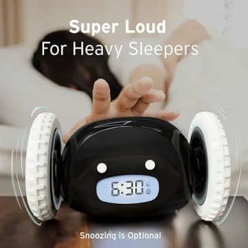 Loud Alarm Clock for Heavy Sleepers – CLOCKY