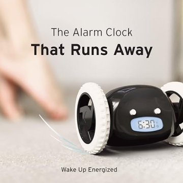 Loud Alarm Clock for Heavy Sleepers – CLOCKY