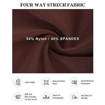 Chic Popilush Brown Shapewear Dress for Elegant Events