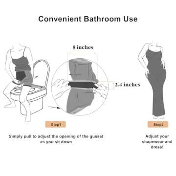 Chic Popilush Brown Shapewear Dress for Elegant Events