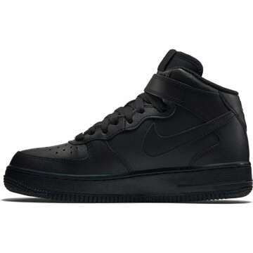 Nike Men's AF1 Black Sneakers - Style & Comfort