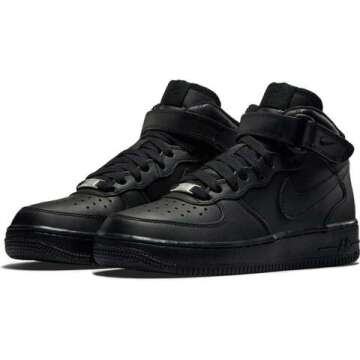 Nike Men's AF1 Black Sneakers - Style & Comfort