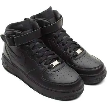 Nike Men's AF1 Black Sneakers - Style & Comfort