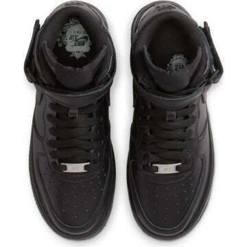 Nike Men's AF1 Black Sneakers - Style & Comfort