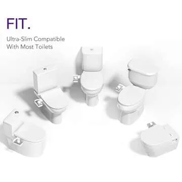 Veken Ultra Slim Bidet Attachment for Eco-Friendly Hygiene