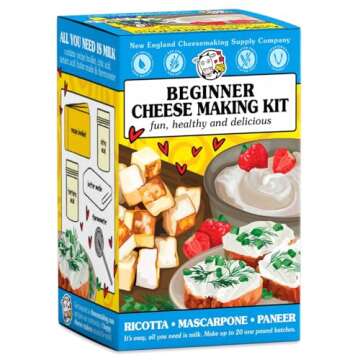 Beginner Cheese Making Kit - Make Cheese and More at Home