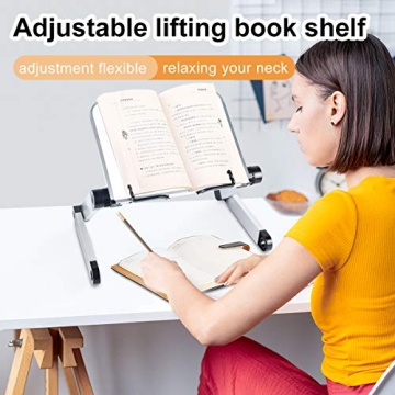 Armyte Ergonomic Book Stand for Comfortable Reading Anywhere