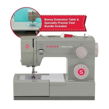 Singer Heavy Duty Sewing Machine with Extension Table