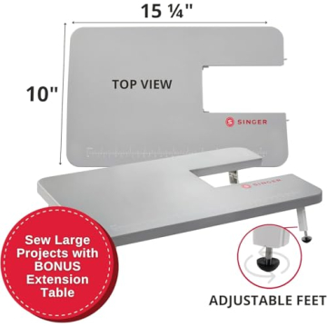 Singer Heavy Duty Sewing Machine with Extension Table