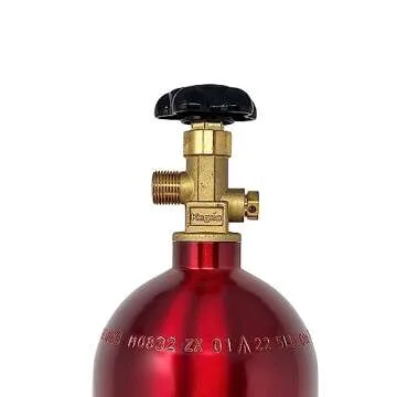 Kegco 5 lb CO2 Tank - Durable & Stylish for Home Brewing