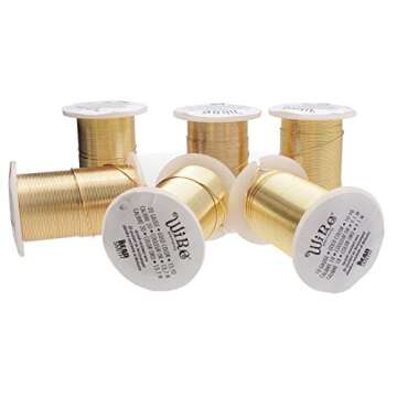 Tarnish-Resistant Copper Wire for Jewelry Making 20 Yards