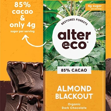 Alter Eco Dark Chocolate Bars | Organic, Fair Trade, Non-GMO