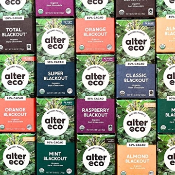 Alter Eco Dark Chocolate Bars | Organic, Fair Trade, Non-GMO