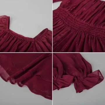 Girls Long Sleeve Fall Dress - Comfortable & Elegant Style