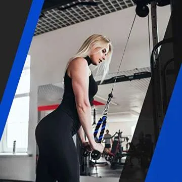 Yes4All Deluxe 27-Inch Tricep Rope for Home Gym