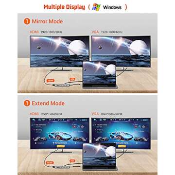 TOTU 11-in-1 USB C Hub with Ethernet and 4K HDMI