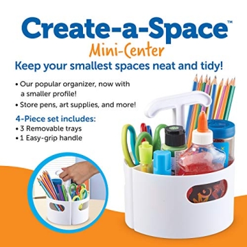 Compact Mini Organizer for Kids' Art Supplies