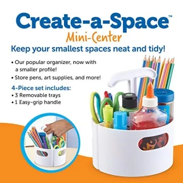 Compact Mini Organizer for Kids' Art Supplies