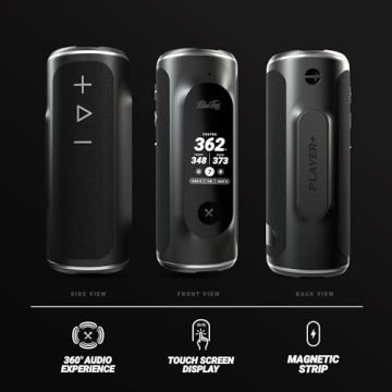 Blue Tees Golf Player+ Speaker with GPS and Touch Screen