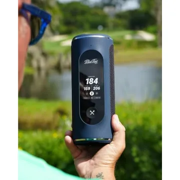 Blue Tees Golf Player+ Speaker with GPS and Touch Screen
