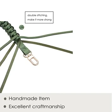 Genuine Leather Braided Handle for Luxury Handbags