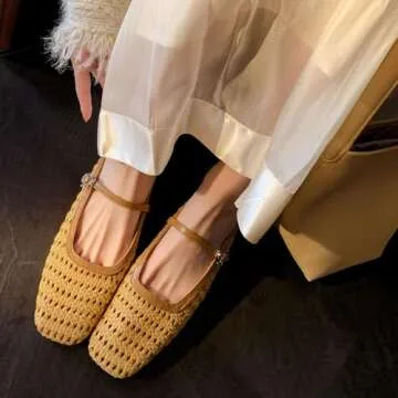 Stylish Gradinery Women's Ballet Flats for Comfort and Style