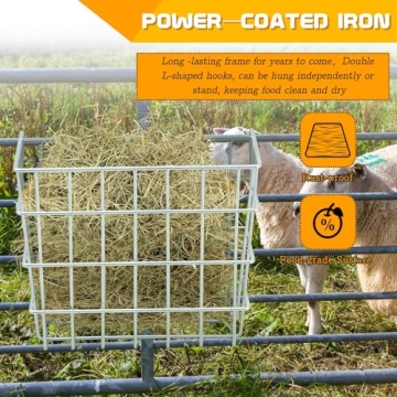 Heavy Duty Hay Feeder for Sheep and Horses