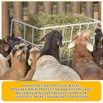 Heavy Duty Hay Feeder for Sheep and Horses
